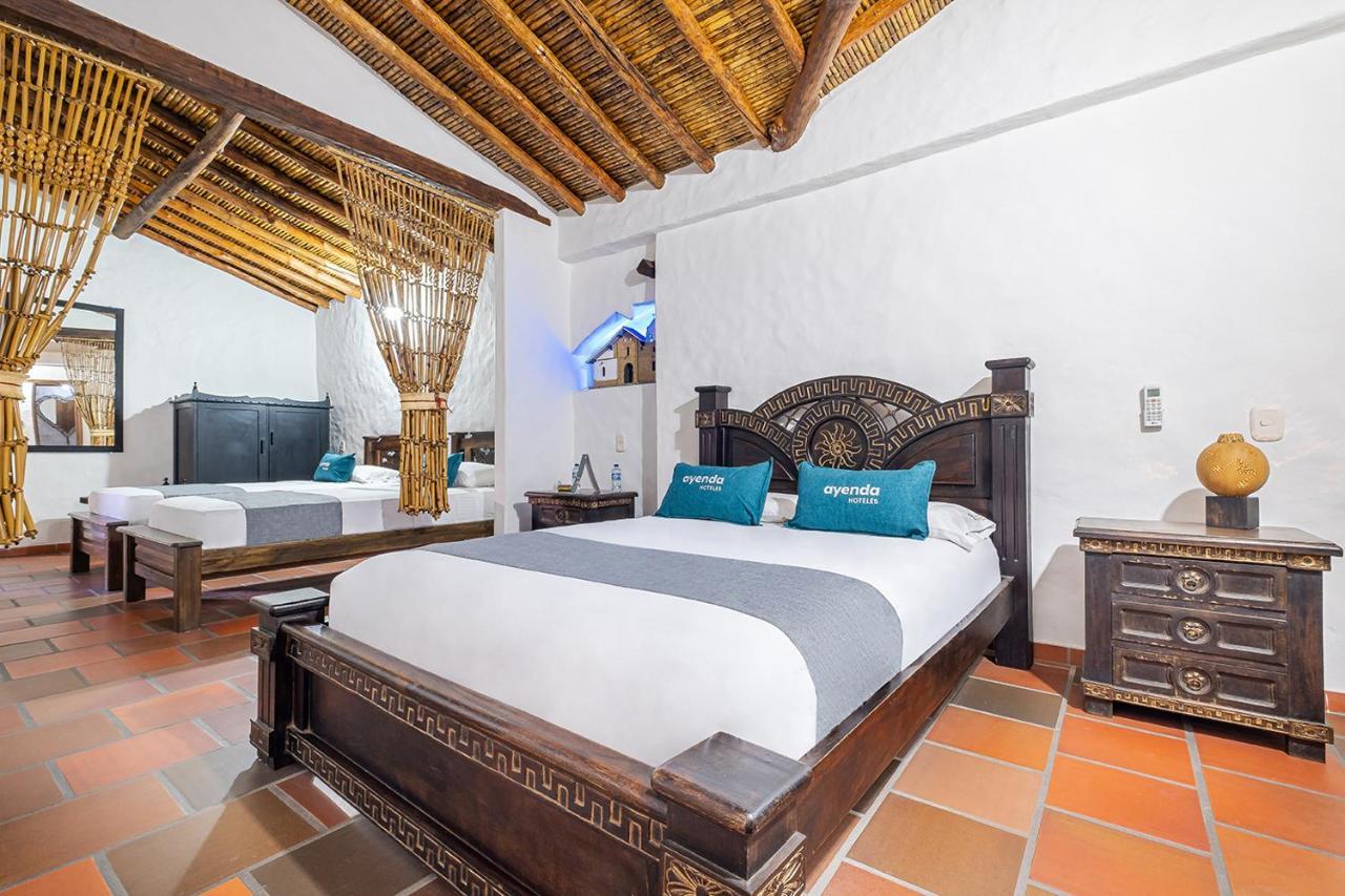 Ayenda Boutique Macaregua Giron Hotel Exterior photo