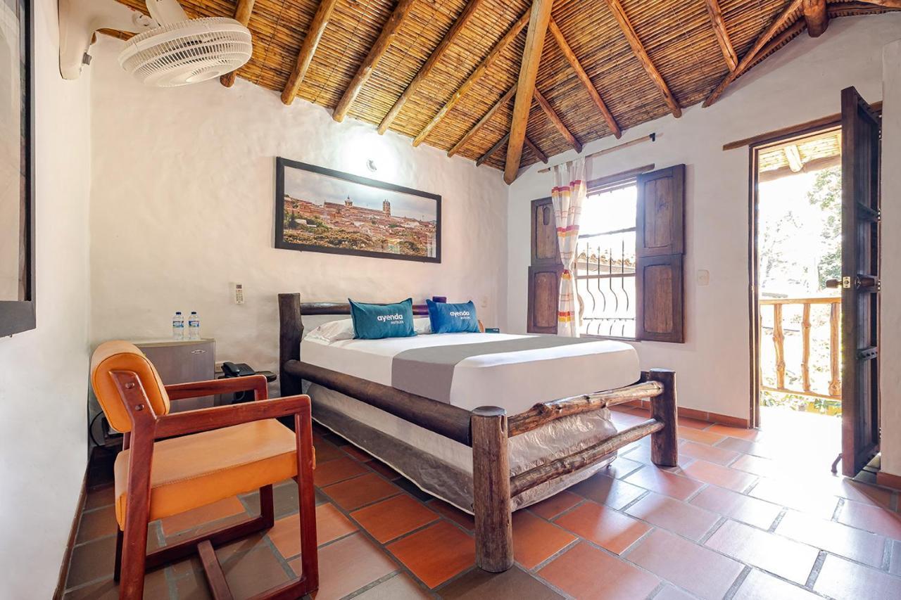 Ayenda Boutique Macaregua Giron Hotel Exterior photo